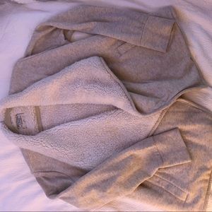 Abercrombie & Fitch Winter Fuzzy Jacket